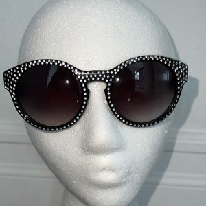 NWT BCBGMAXAZRIA Rhinestone Sunglasses